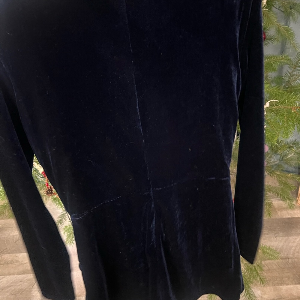 Velvet Long Sleeve Top